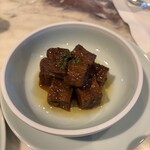 元紀 - 前菜の前菜高野豆腐の甘辛煮 