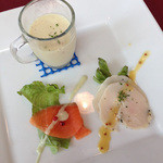 レストランフリアンディーズ - ランチのオードブル