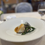 レストラン コートドール - 鮟鱇のムニエル　発酵マッシュルームとアルベールソース