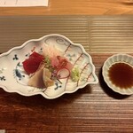 和田倉 - 向附(本日のお造り)