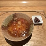 RIVA - 和牛すじとお大根　おでんでおうどん 広島菜の紫蘇漬け
