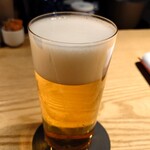 焼鳥今井 - 生ビール キリン ラガー