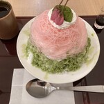 和栗モンブラン＆かき氷 ふわり - 