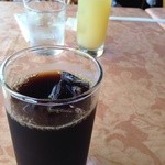 PasQua - アイスコーヒー、信州リンゴジュース