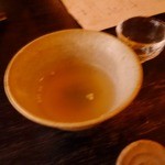 大阪とらふぐの会 はなれ - 河豚ヒレのスープ