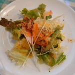 ぽか羅 - ランチのサラダ