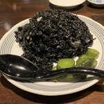 ひとし - イカ墨チャーハン