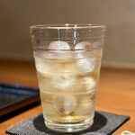 玉笑 - 梅酒ソーダ割り