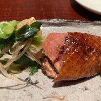 鳥匠 いし井 - 京都の鴨肉、高坂さん直伝だそうです。