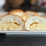 サルドゥバン - クリームパン・断面