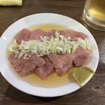 もつ焼 かど - レバトロ刺し◎