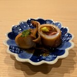 日本料理 うつせみ - 子持ちヤリイカ