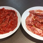 焼肉 わがんせ - 追加のロースとカルビ♪