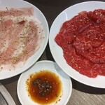 焼肉 わがんせ - 追加のトントロとロース♪