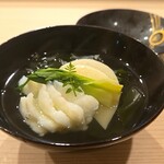 日本料理 うつせみ - 筍 おこぜ 椀