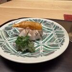 徳ㇵ本也 - ◆焼物　白甘鯛　徳島県の筍　木の芽おろし