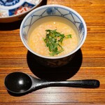 291467647 - ズワイガニと筍の茶碗蒸し