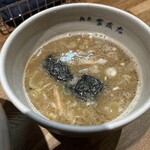 麺屋吉左右 - つけ汁。