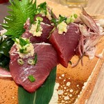 横綱寿司 - 初がつおタタキ