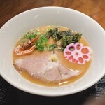 金澤濃厚甘えびラーメン 紅牡丹 - 