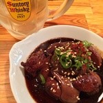 鶏焼肉東京 - 鶏レバー 甘辛炊き