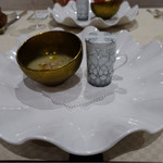 トゥ・ラ・ジョア - 2014.07　冬瓜と干し貝柱のスープ