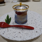 トゥ・ラ・ジョア - 2014.07　佐藤錦の葛切り