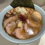 らぁめん 涼虎 - 限定味噌らぁめん（全部のせ）1600円