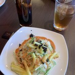 ピッツェリア ピアット - ランチサラダとドリンク