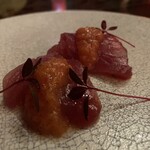 TOOTH TOOTH TOKYO - 水分を抜いたもち鰹のフルーツトマトのヴィネグレ