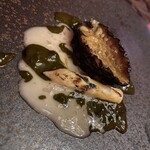 TOOTH TOOTH TOKYO - 鮑とホワイトアスパラ肝ソース