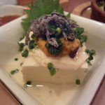 君想ふ暮らし - 生うにのせ湯葉とうふ（￥480）