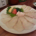 君想ふ暮らし - カレイの薄造り（￥480）