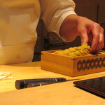 鮨 さいとう - 極上はだての生海胆