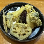 魚菜 もも - 天ぷら盛り合わせ