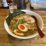 らーめん一芯 - 特製煮干醤油ラーメン(こってり煮干増し)
