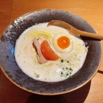 比内地鶏白湯ラーメンSORA - 白SOBA