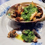 戎座 - 鮑のソテー(ブルギニョンバター)