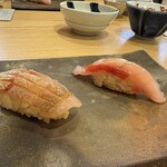 鮨結う遥 - 春日鯛とキンメ