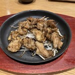 串かつ・すし 道頓堀たちばな - 鶏はらみ炭火焼です。