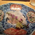 乙女寿司 - ひらめお造り