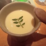 乙女寿司 - 蛤の茶碗蒸