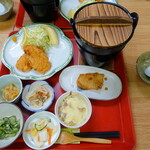 マルイ旅館 - ヒレカツがメインの日