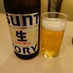 味の古久家 - サントリートリプル生で乾杯！