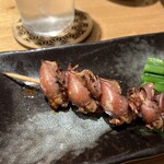 日本橋 とり慶 - 蛍烏賊串、ひとつ食べちゃいました