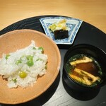 東山無垢 - 翡翠豆のご飯