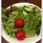 Obo cafe - ランチのサラダ
      2014.7