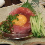 クロフネ - まぐろユッケ