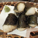 クロフネ - 山芋の磯部揚げ