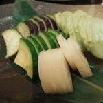 クロフネ - 横須賀夏野菜の浅漬け